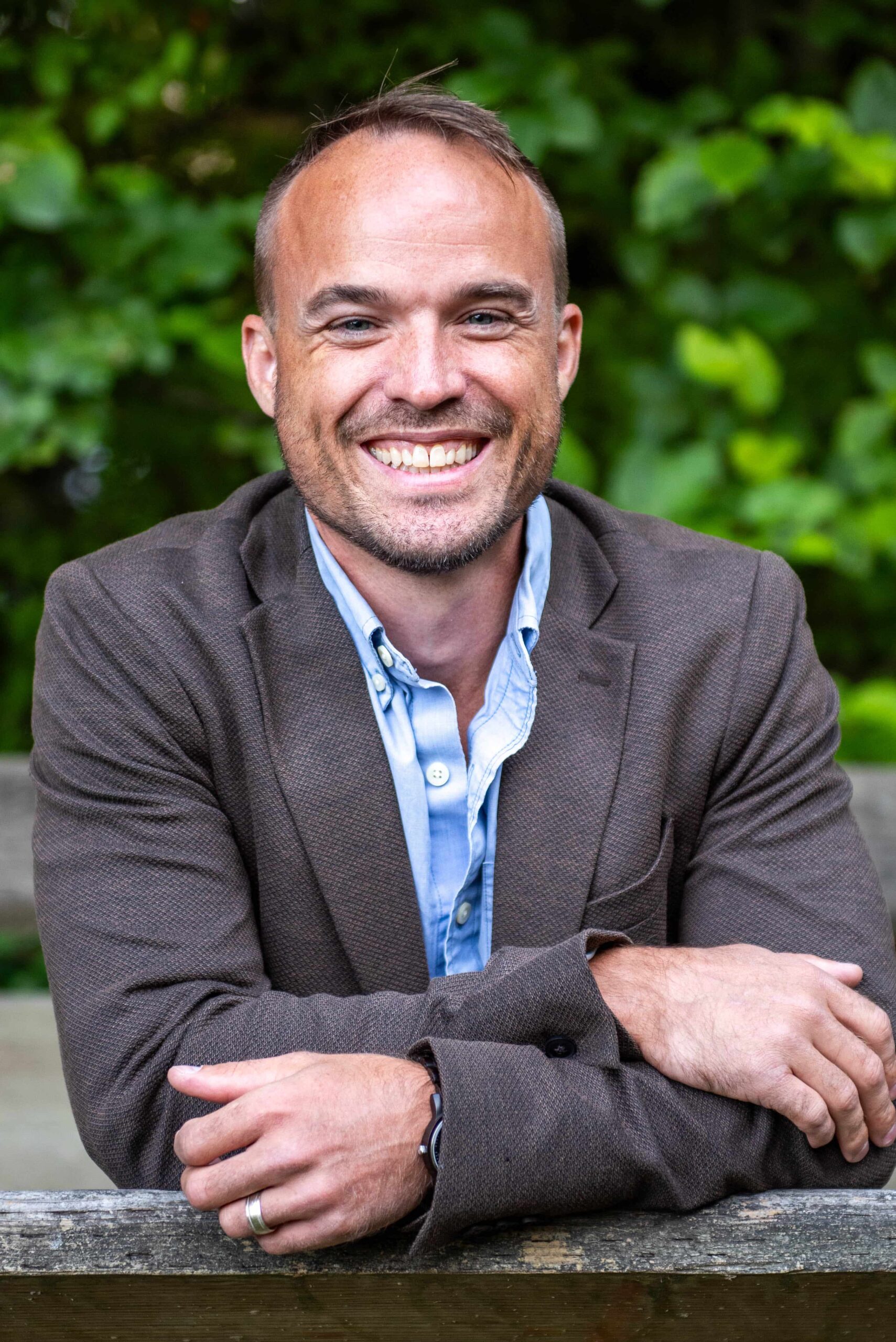 Sean Lewis - Registered Psychotherapist at Introspectus Counselling in a therapy session